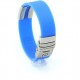 Pulsera Sanitaria Identificativa NFC Azul - Pulsera medica emergencia NFC azul - Vista 3