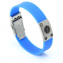 Pulsera Identificativa NFC Roja