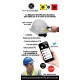Etiqueta identificativa para casco roja