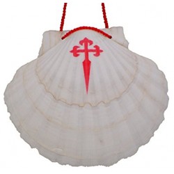 Vieira Camino de Santiago Identificativa NFC - Concha peregrino inteligente NFC